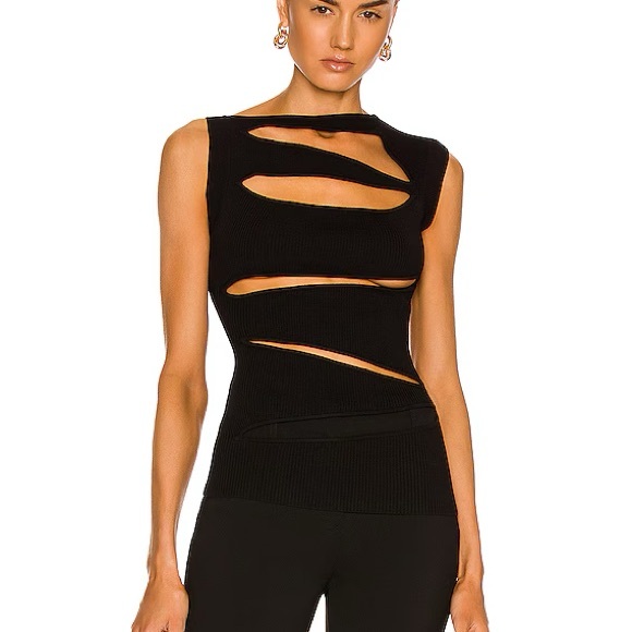 Christopher Esber Tops - Christopher Esber Slashed Tank